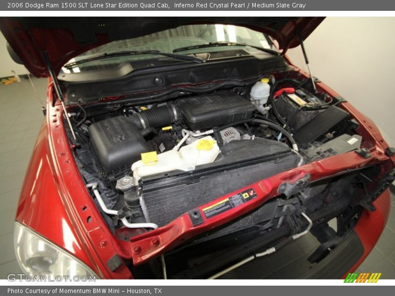 Inferno Red Crystal Pearl / Medium Slate Gray 2006 Dodge Ram 1500 SLT Lone Star Edition Quad Cab