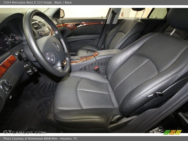 Black / Black 2004 Mercedes-Benz E 320 Sedan