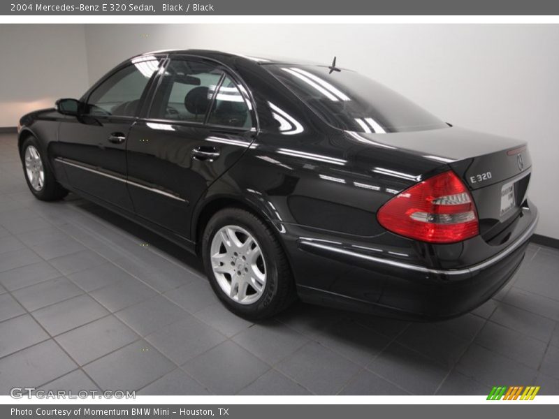Black / Black 2004 Mercedes-Benz E 320 Sedan