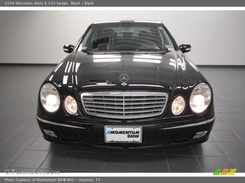 Black / Black 2004 Mercedes-Benz E 320 Sedan