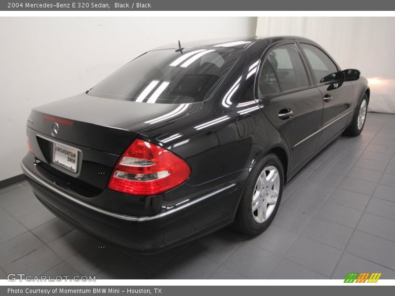 Black / Black 2004 Mercedes-Benz E 320 Sedan