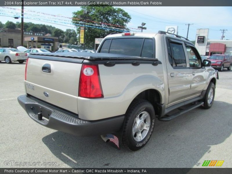 Pueblo Gold Metallic / Medium Pebble/Dark Pebble 2004 Ford Explorer Sport Trac XLT 4x4
