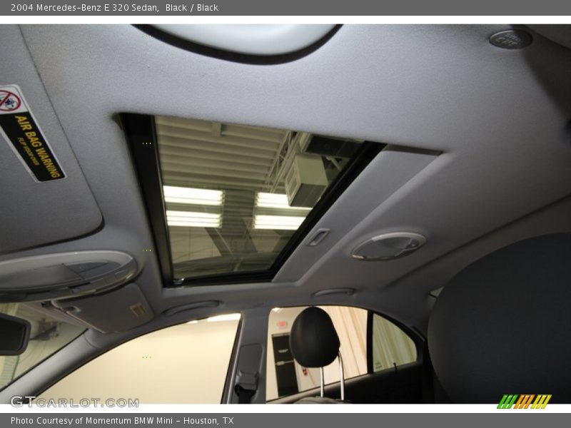 Black / Black 2004 Mercedes-Benz E 320 Sedan