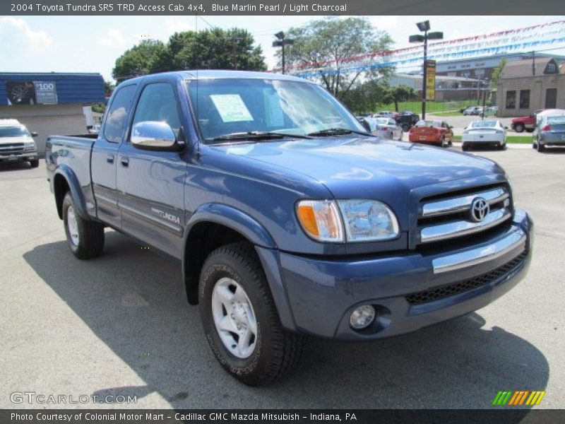 Blue Marlin Pearl / Light Charcoal 2004 Toyota Tundra SR5 TRD Access Cab 4x4