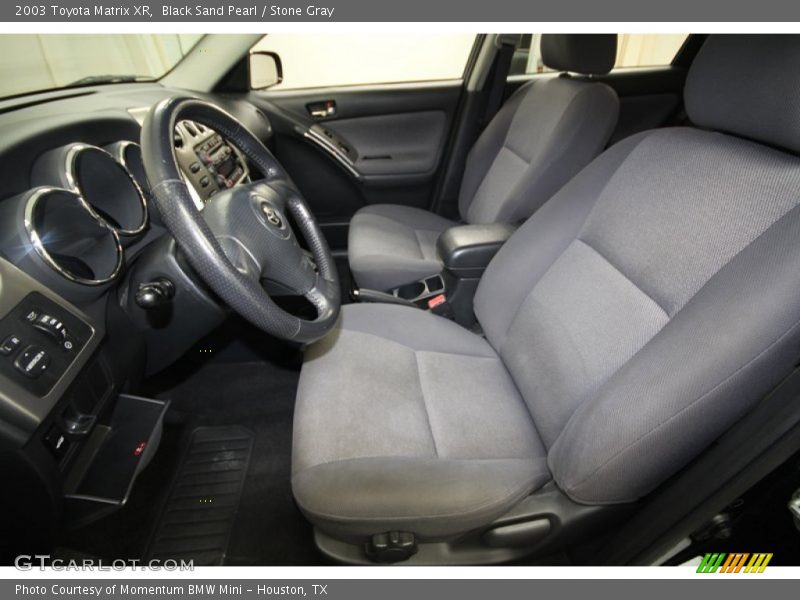 Black Sand Pearl / Stone Gray 2003 Toyota Matrix XR