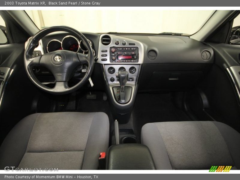 Black Sand Pearl / Stone Gray 2003 Toyota Matrix XR