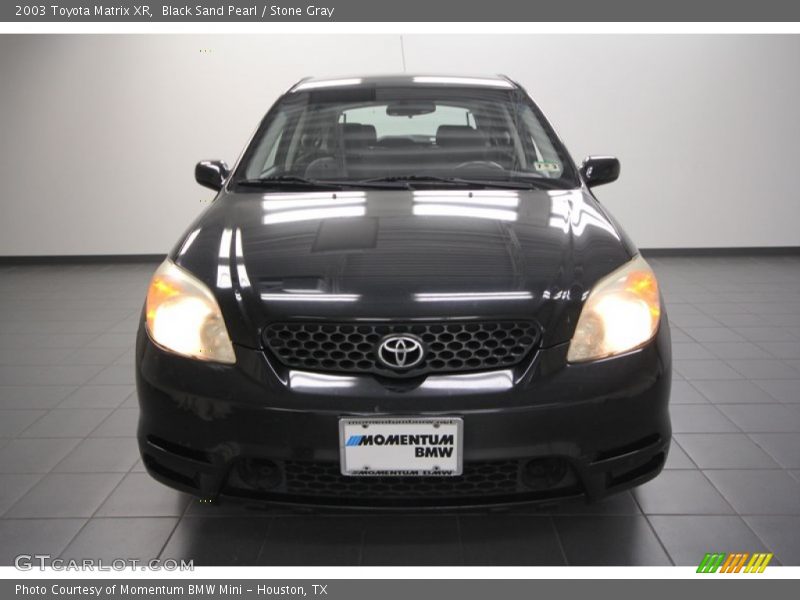 Black Sand Pearl / Stone Gray 2003 Toyota Matrix XR