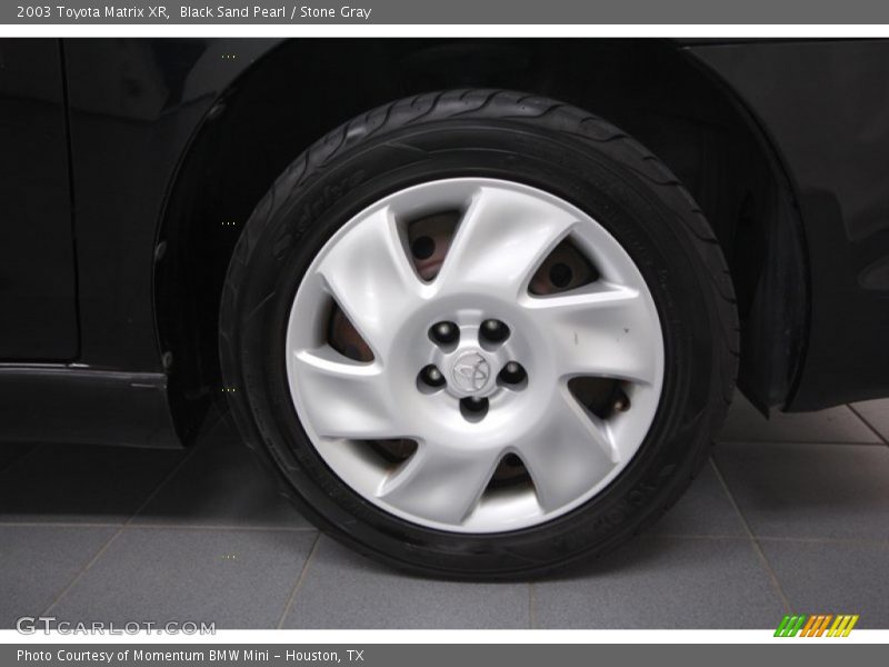Black Sand Pearl / Stone Gray 2003 Toyota Matrix XR