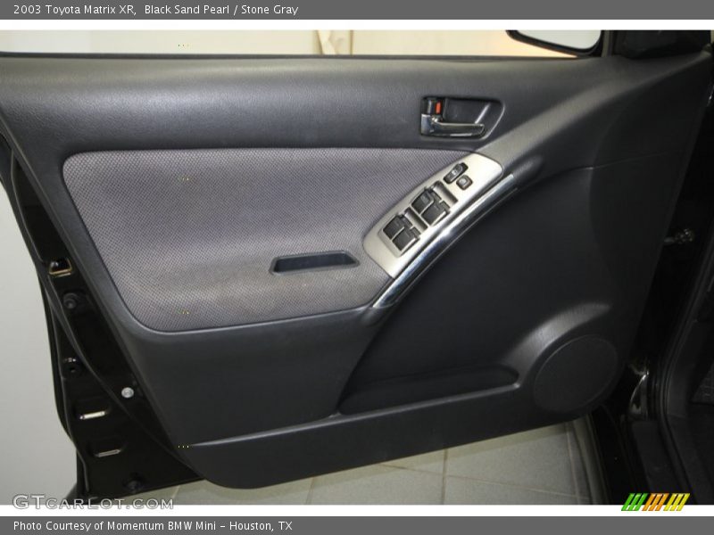 Black Sand Pearl / Stone Gray 2003 Toyota Matrix XR
