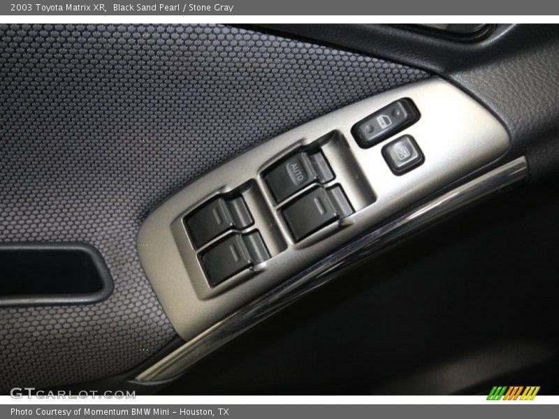 Black Sand Pearl / Stone Gray 2003 Toyota Matrix XR