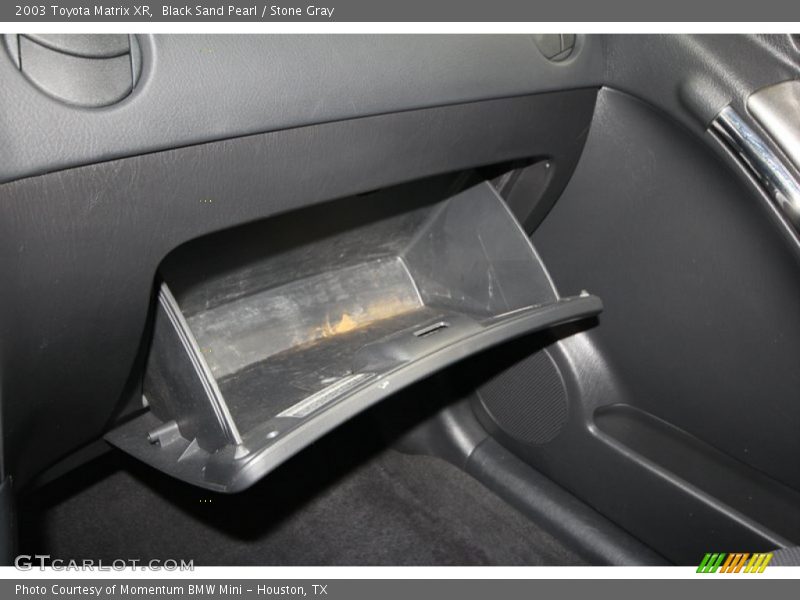 Black Sand Pearl / Stone Gray 2003 Toyota Matrix XR
