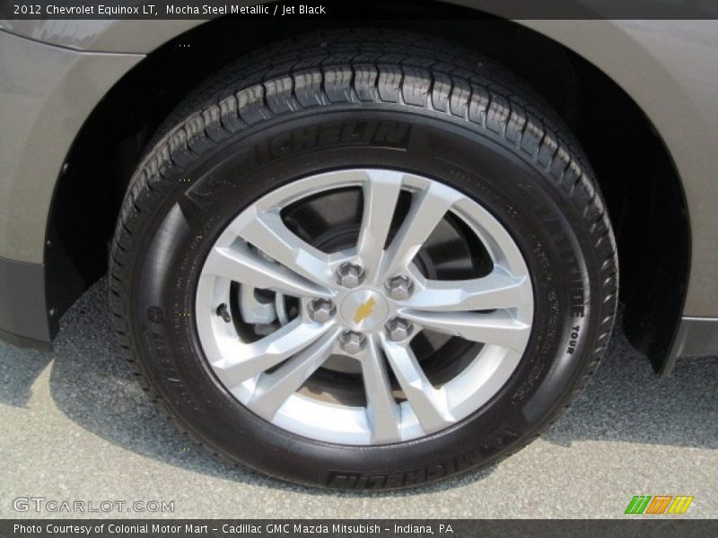Mocha Steel Metallic / Jet Black 2012 Chevrolet Equinox LT