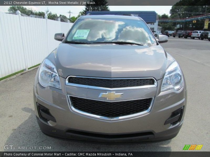 Mocha Steel Metallic / Jet Black 2012 Chevrolet Equinox LT