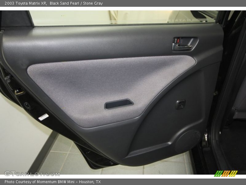 Black Sand Pearl / Stone Gray 2003 Toyota Matrix XR