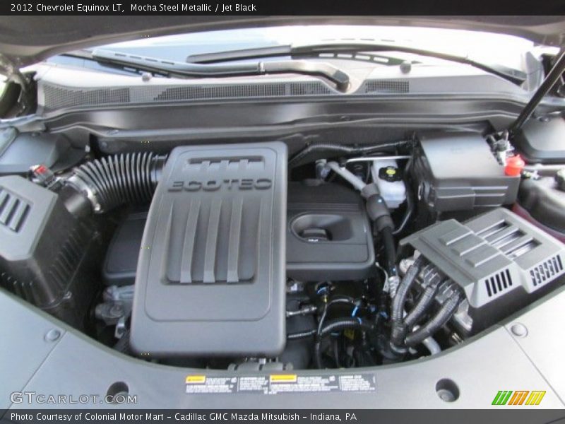 Mocha Steel Metallic / Jet Black 2012 Chevrolet Equinox LT