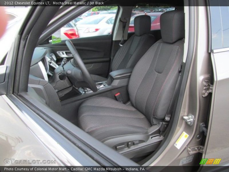 Mocha Steel Metallic / Jet Black 2012 Chevrolet Equinox LT