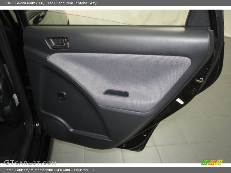Black Sand Pearl / Stone Gray 2003 Toyota Matrix XR