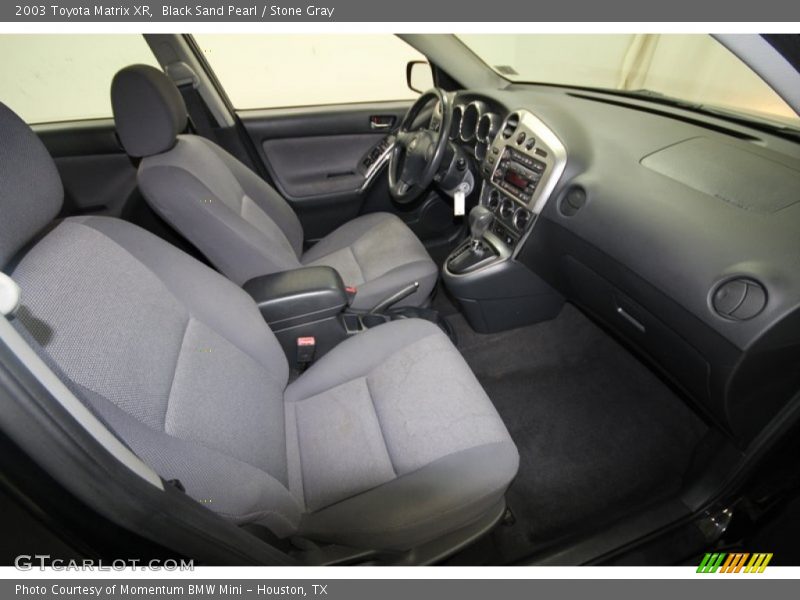 Black Sand Pearl / Stone Gray 2003 Toyota Matrix XR