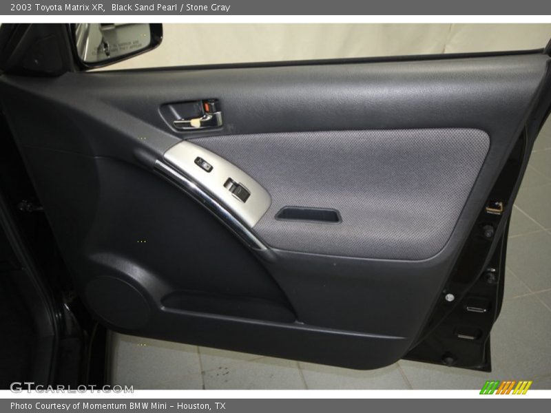 Black Sand Pearl / Stone Gray 2003 Toyota Matrix XR