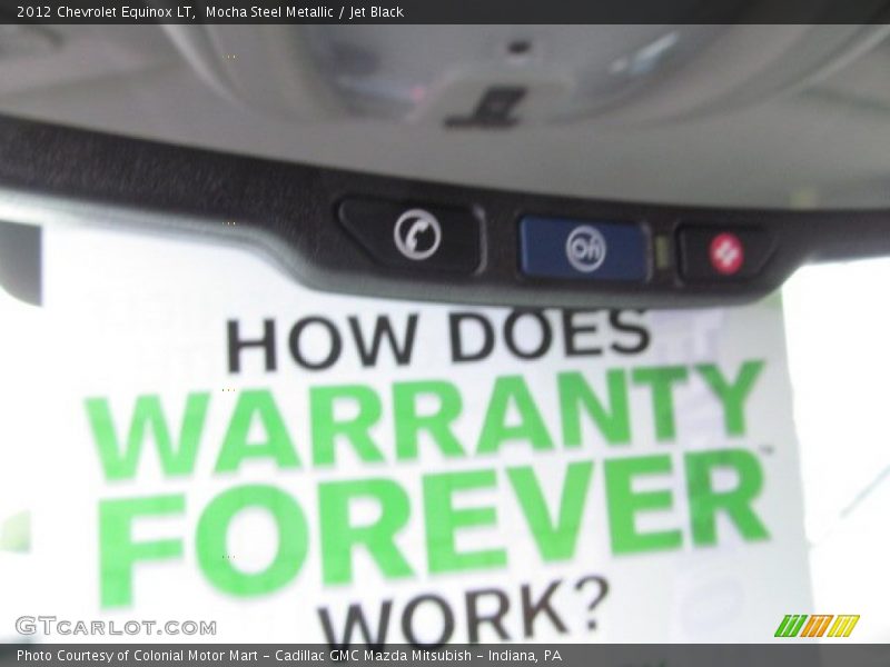 Mocha Steel Metallic / Jet Black 2012 Chevrolet Equinox LT