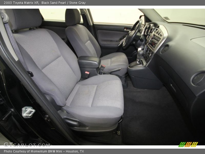 Black Sand Pearl / Stone Gray 2003 Toyota Matrix XR