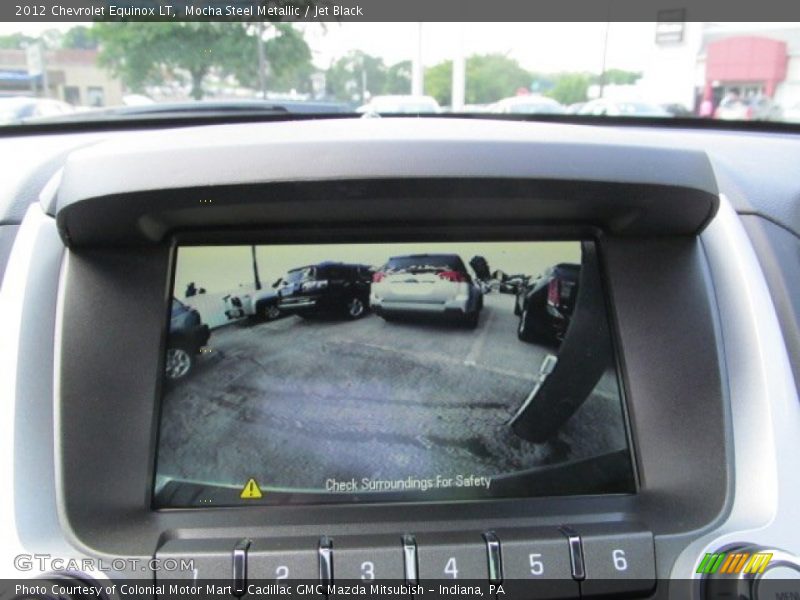 Mocha Steel Metallic / Jet Black 2012 Chevrolet Equinox LT
