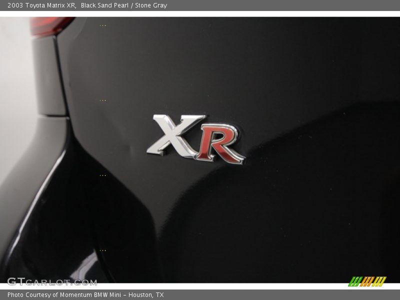 Black Sand Pearl / Stone Gray 2003 Toyota Matrix XR