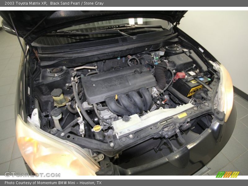 Black Sand Pearl / Stone Gray 2003 Toyota Matrix XR