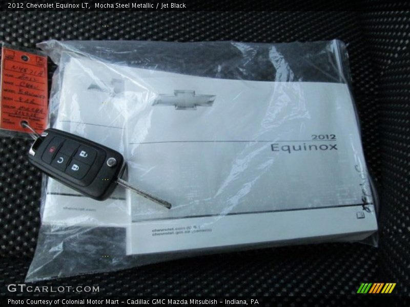 Mocha Steel Metallic / Jet Black 2012 Chevrolet Equinox LT