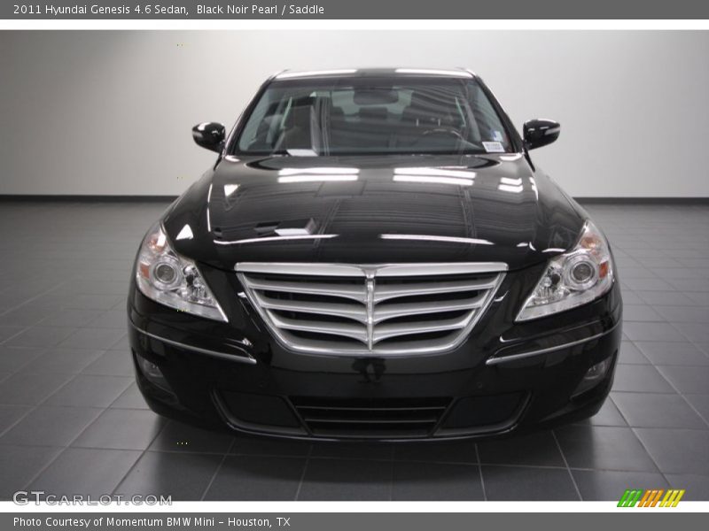 Black Noir Pearl / Saddle 2011 Hyundai Genesis 4.6 Sedan