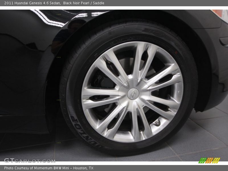 Black Noir Pearl / Saddle 2011 Hyundai Genesis 4.6 Sedan