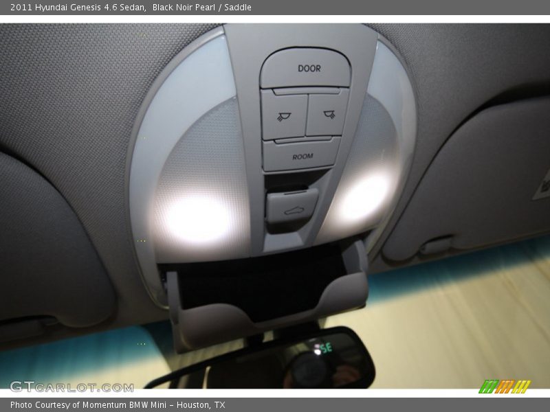 Black Noir Pearl / Saddle 2011 Hyundai Genesis 4.6 Sedan