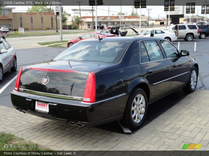 Black Ice / Ebony 2008 Cadillac DTS