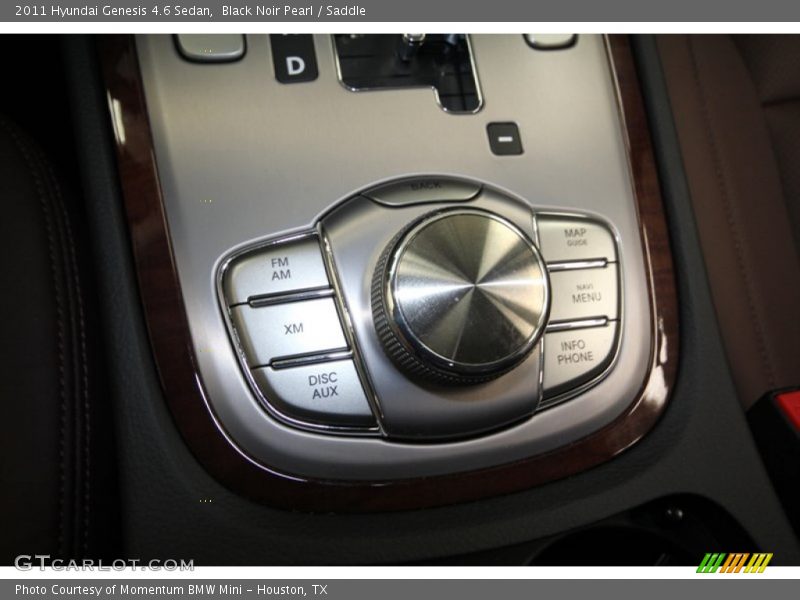 Black Noir Pearl / Saddle 2011 Hyundai Genesis 4.6 Sedan