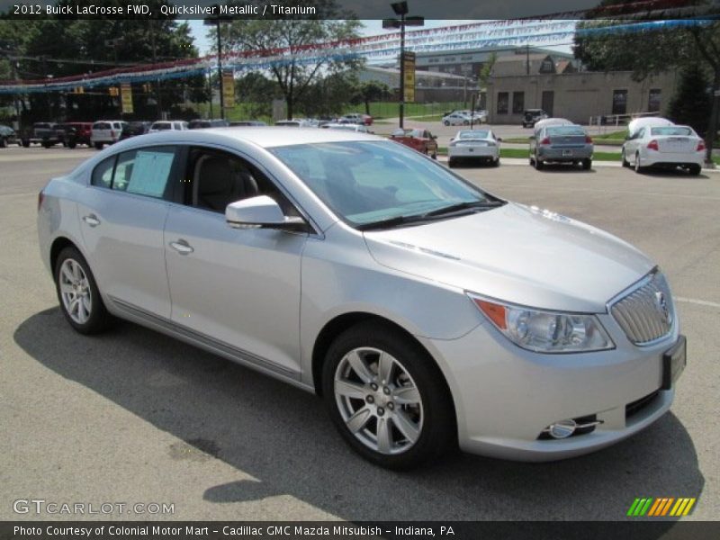 Quicksilver Metallic / Titanium 2012 Buick LaCrosse FWD