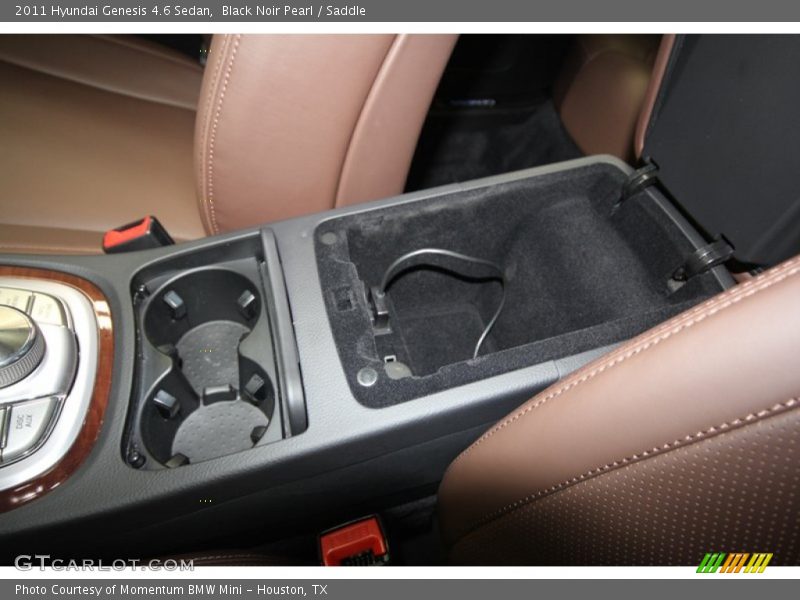 Black Noir Pearl / Saddle 2011 Hyundai Genesis 4.6 Sedan