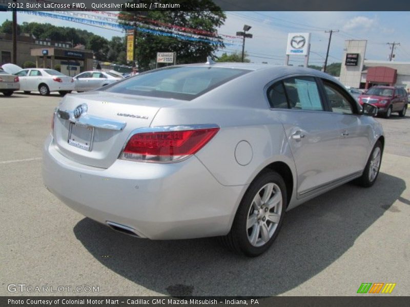 Quicksilver Metallic / Titanium 2012 Buick LaCrosse FWD
