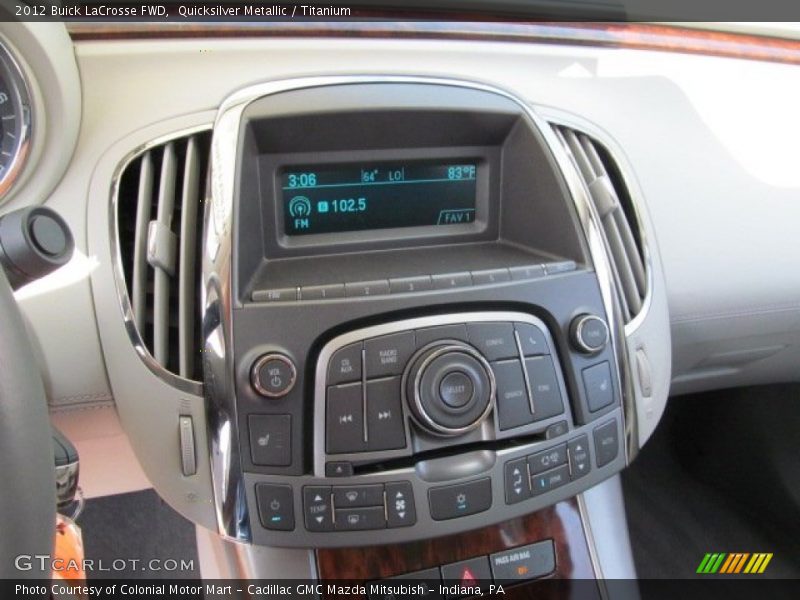 Quicksilver Metallic / Titanium 2012 Buick LaCrosse FWD