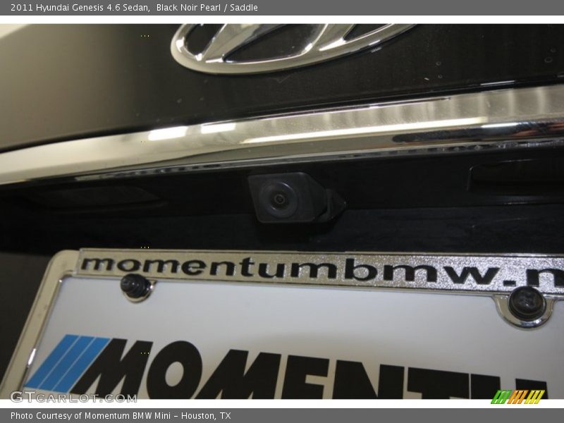 Black Noir Pearl / Saddle 2011 Hyundai Genesis 4.6 Sedan