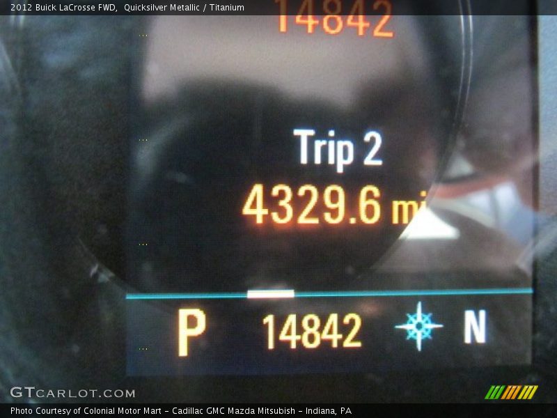 Quicksilver Metallic / Titanium 2012 Buick LaCrosse FWD