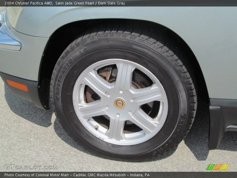 Satin Jade Green Pearl / Dark Slate Gray 2004 Chrysler Pacifica AWD