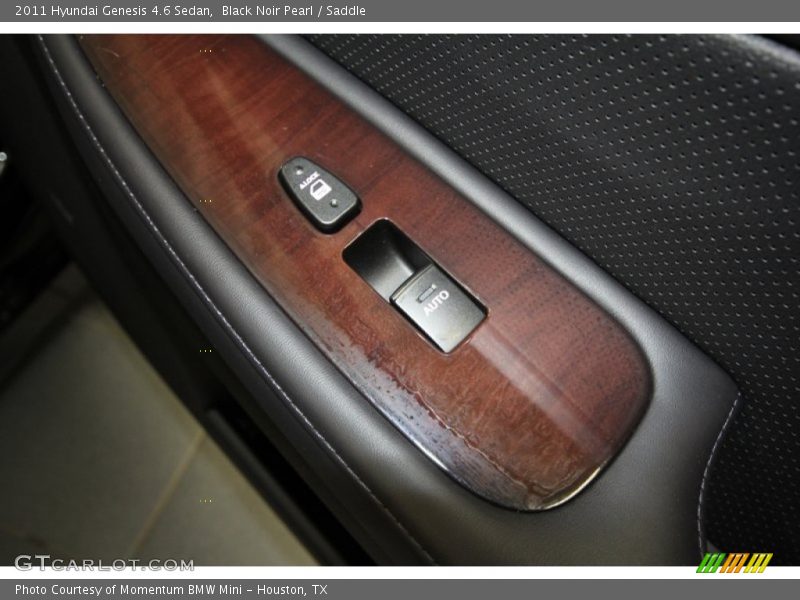 Black Noir Pearl / Saddle 2011 Hyundai Genesis 4.6 Sedan