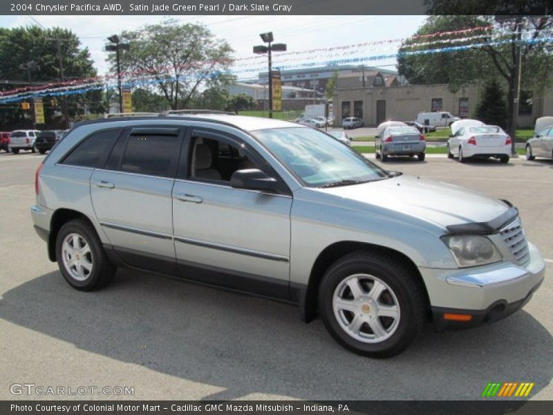 Satin Jade Green Pearl / Dark Slate Gray 2004 Chrysler Pacifica AWD
