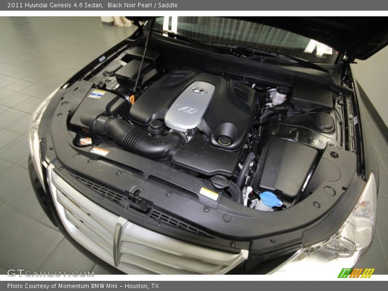 Black Noir Pearl / Saddle 2011 Hyundai Genesis 4.6 Sedan
