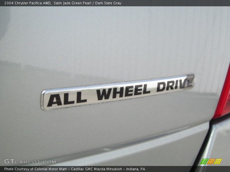 Satin Jade Green Pearl / Dark Slate Gray 2004 Chrysler Pacifica AWD