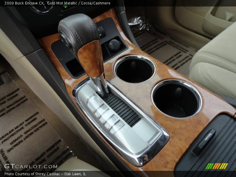 Gold Mist Metallic / Cocoa/Cashmere 2009 Buick Enclave CX