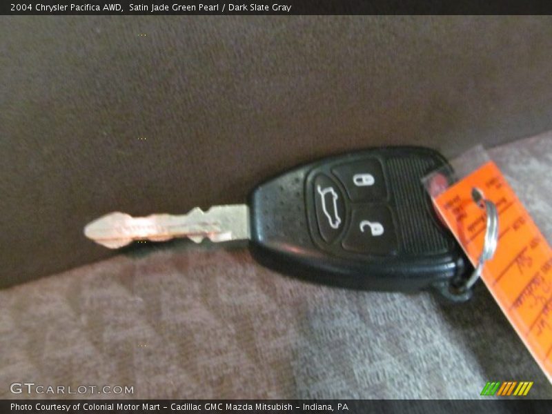Satin Jade Green Pearl / Dark Slate Gray 2004 Chrysler Pacifica AWD