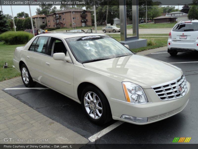 Front 3/4 View of 2011 DTS Luxury