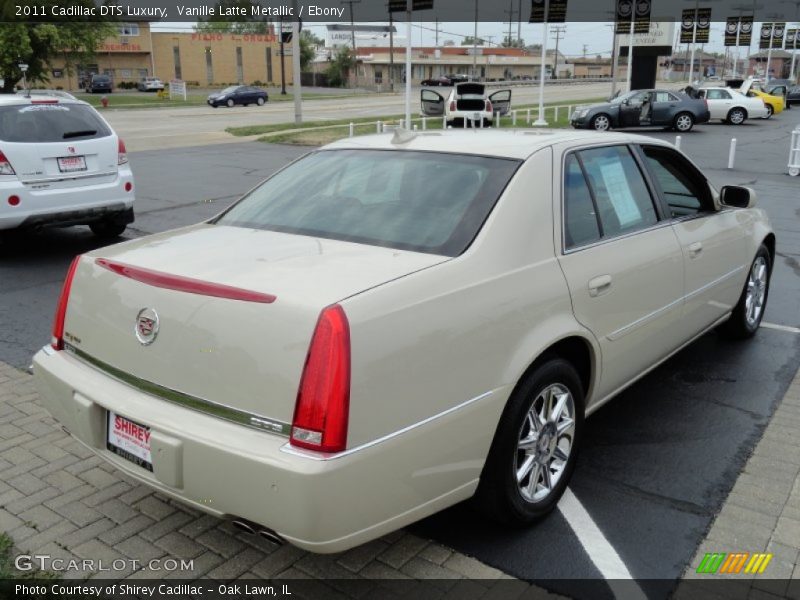 Vanille Latte Metallic / Ebony 2011 Cadillac DTS Luxury