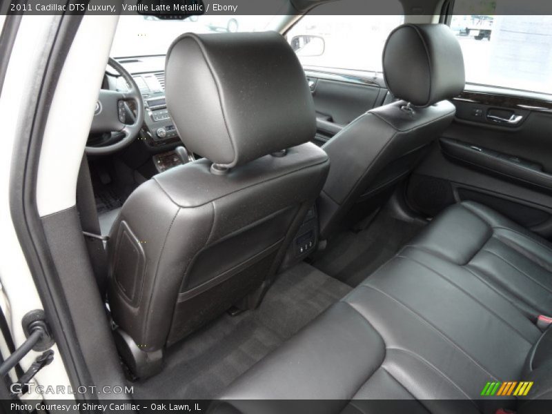 Rear Seat of 2011 DTS Luxury